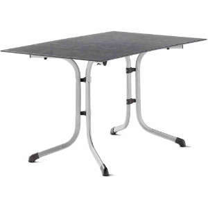 sieger Klapptisch Polytec (HPL) 120x80 cm graphit